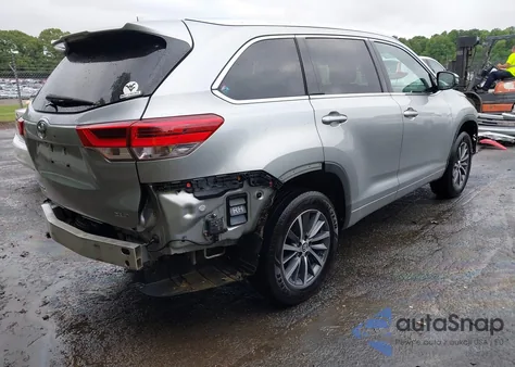 2018 Toyota Highlander Xle from USA, damaged, VIN 5TDKZRFH5JS542967